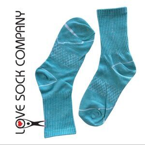 Love Sock Company Women's “Ryan” Crew Dress Socks • NWT